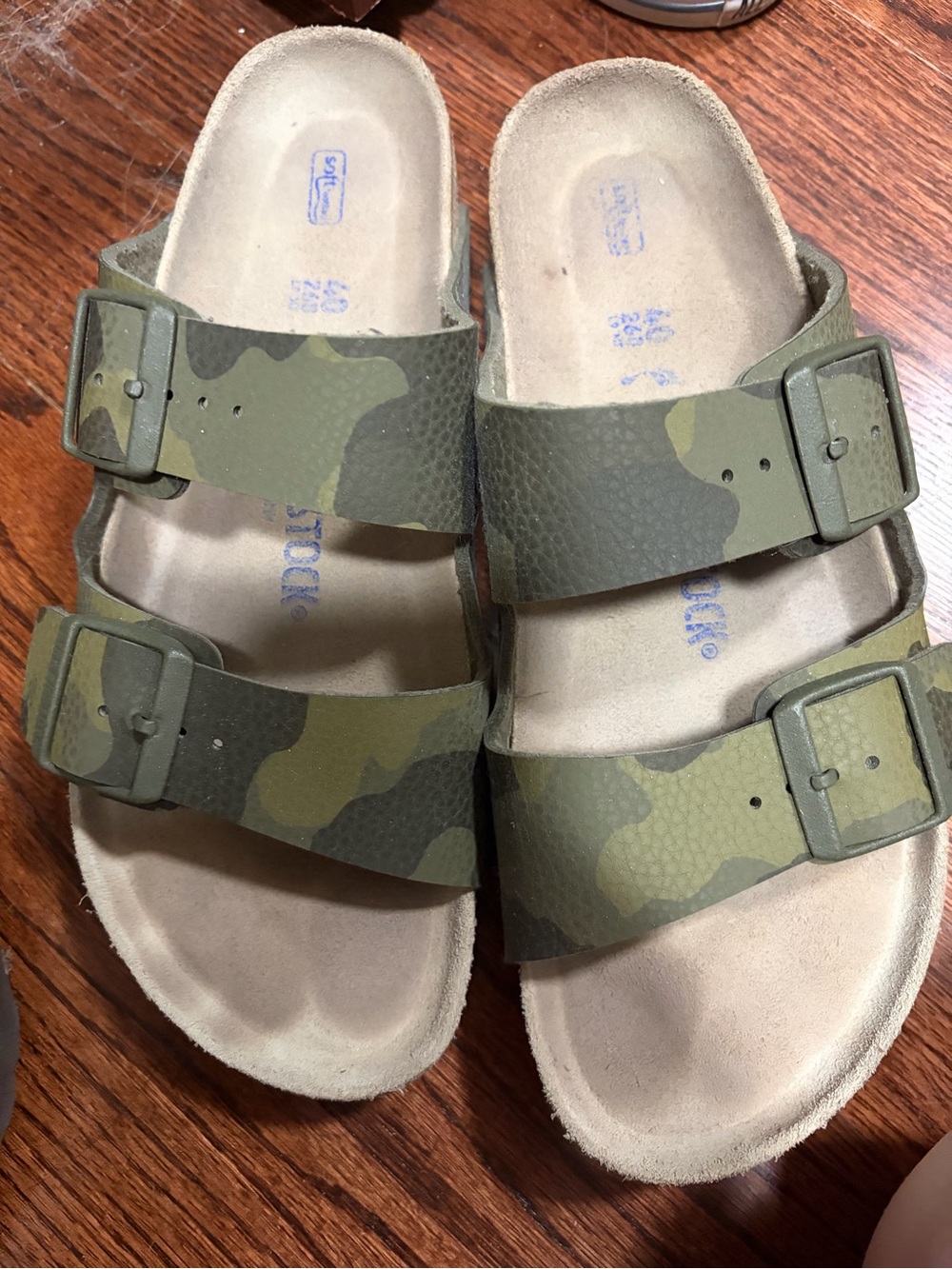 Birkenstock Women’s Two-Strap Camo Sandals